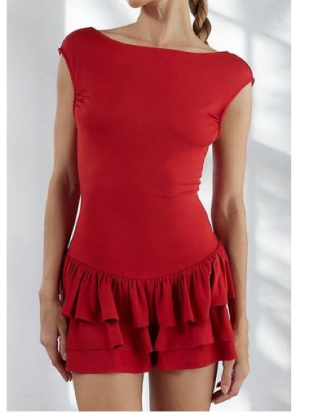 NWT Kimchi Blue ruffle romper